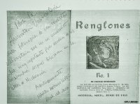 Renglones, Cuaderno estudiantil