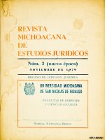 Revista Michoacana de estudios jurídicos