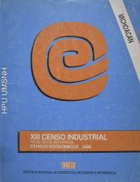 Censo industrial, Resultados definitivos, censos económicos 1989