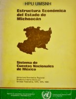 Estructura económica del estado de Michoacán