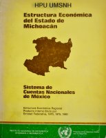 Estructura económica del estado de Michoacán
