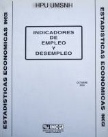 Estadísticas económicas, Indicadores de empleo y desempleo