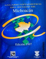 Anuario estadístico del estado de Michoacán INEGI
