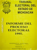 Informe del proceso electoral 1995