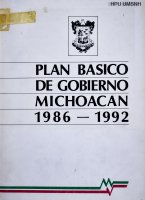 Plan básico de gobierno Michoacán 1986-1992