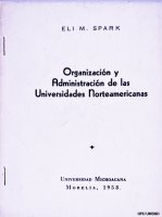 Organización y administración de las universidades norteamericanas