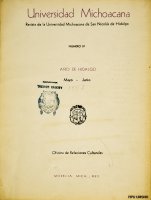 Revista de la Universidad Michoacana de San Nicolás de Hidalgo