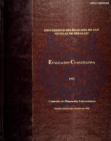Evaluación institucional